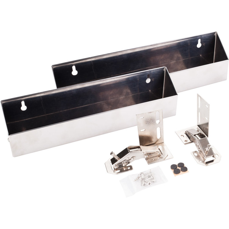 Steel Tip Out Tray, 3" H x 11.69" W x 2" D