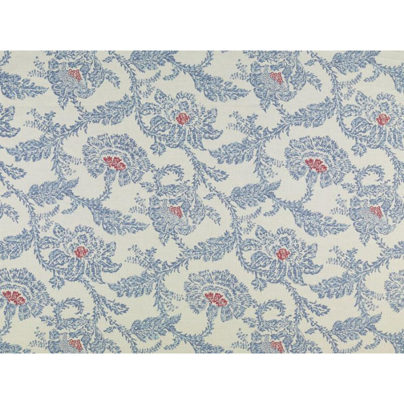 Tissu ceylon batik Dorsoduro, Bleu marine