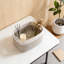 Paquet de 4 paniers de rangement tissés avec poignées, bacs de rangement pliables en tissu pour étagères, placard et rangement, matériau en coton naturel-1331450438-1331450445