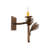12" Wide Lone Pine Left Wall Sconce