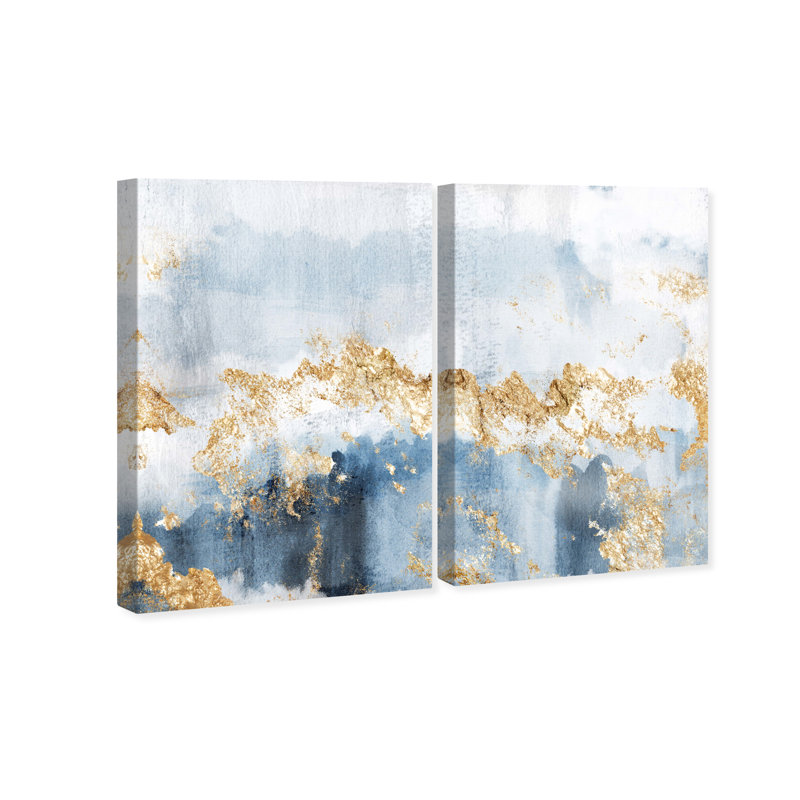 "Beverly Eight Days A Week Diptych" sur toile, reproduction de 2 pièces, H 16 po x l 24 po x P 0,8 po