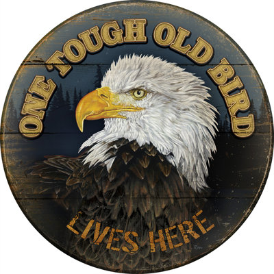 Décoration murale «One Tough Old Bird»