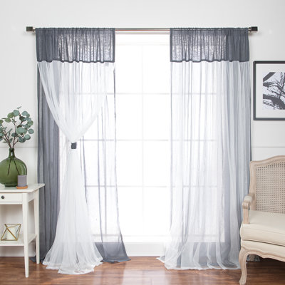 Duluth Sheer Curtain Pair