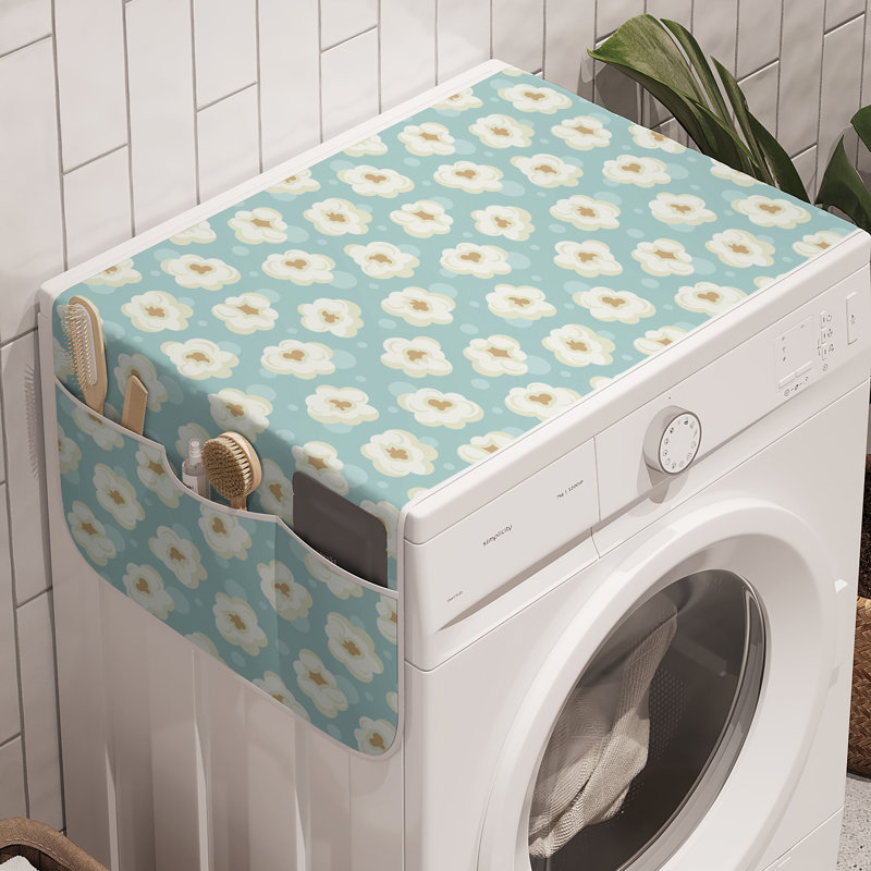 Ensemble de 2 boîtes à linge East Urban Home Popcorn