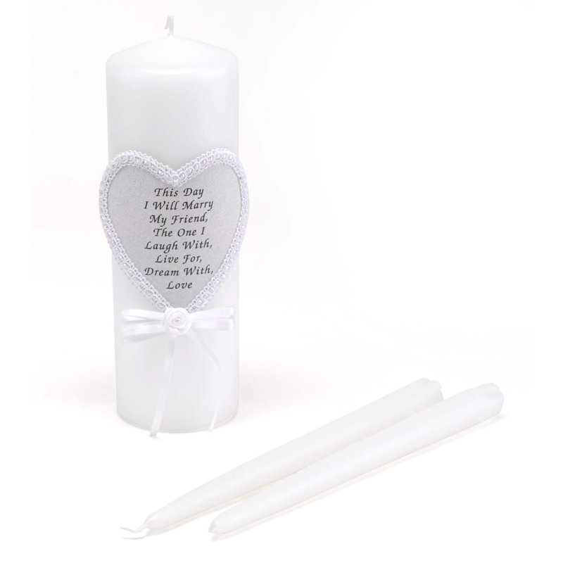 Wax Unity Candles And Sand