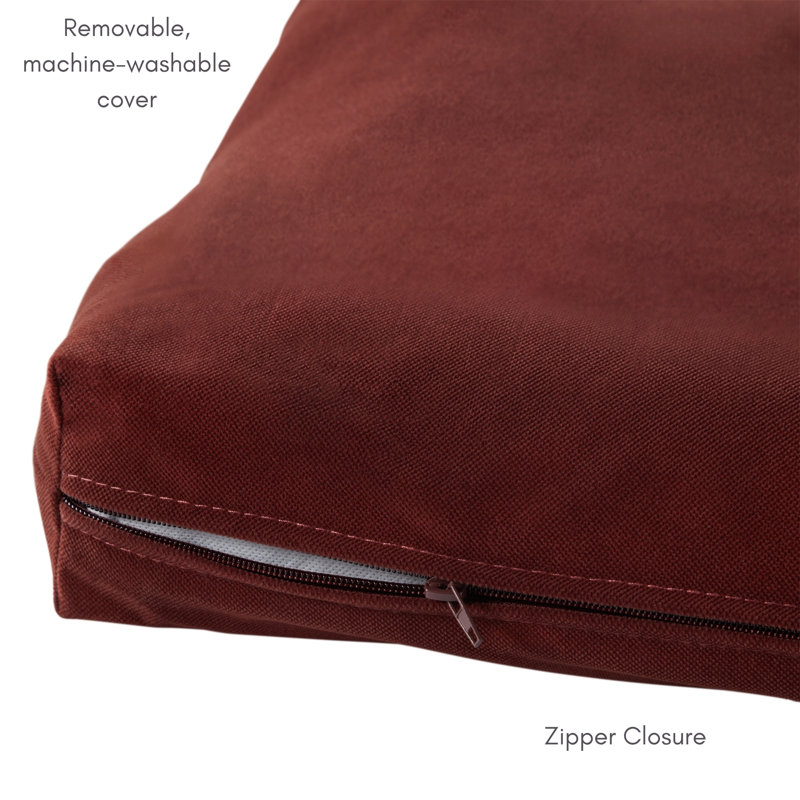 Tapis de caisse Cooper Deluxe, Très grand (l 48 po x P 30 po x H 3 po), Bourgogne