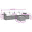 Vidaxl Garden Sofa Set