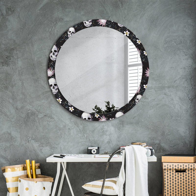 Huldar Glass Flat Wall Mirror