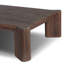 Table basse d'extérieur Manley - teinte brun selle