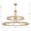 Lustre unique à 24 lumières Kristine Kristine-1688631668