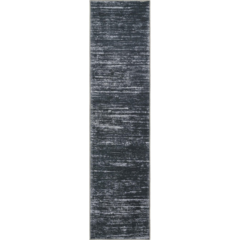 Ikhasa Chenille Abstract Indoor Rug, Runner 2' x 8'
