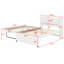 Lit plateforme tapissier contemporain avec lit gigogne escamotable-1962351110