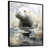 Black Floater Framed