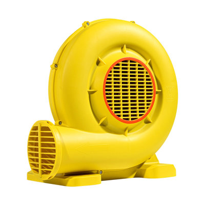 Inflatable Blower, 380W&450W, 0.5 & 0.6 HP Bounce House Blower, Pump Commercial Air Blower for Inflatables, Bouncy Castle Electric Air Blower Fan Perfect for Bounce House, Waterslides, Yellow