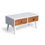 Hestur Solid Wood 4 Legs Coffee Table with Storage
