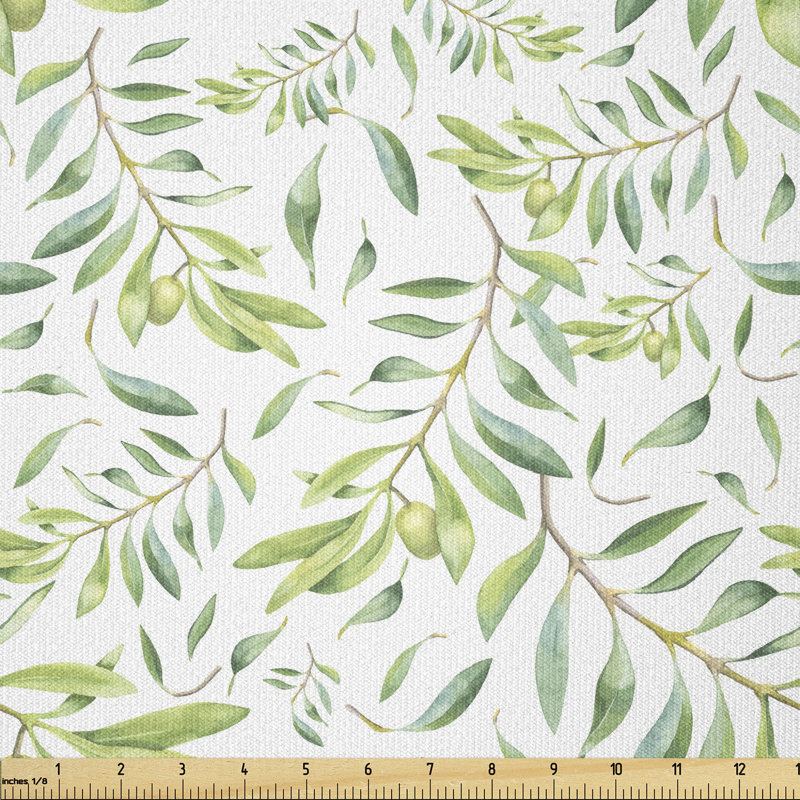 Dextrel Olive Branch Mediterranean Tree Multi-Purpose Fabric