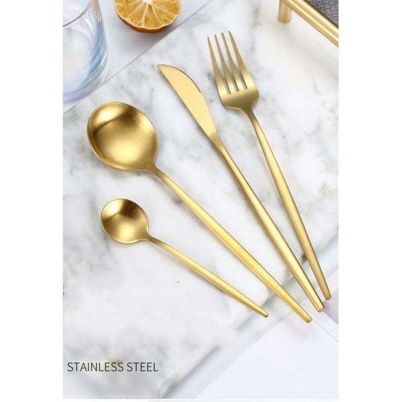 Mercer41 Journei Stainless Steel Flatware Set - Service for 6