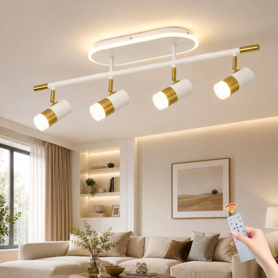 Clotaire 4-Light Track Ceiling Spot Head