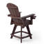 Chaise de comptoir pivotante avec porte-gobelet Adirondack-1600846264-1600846265