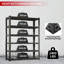 5-tier shelving unit with protective side rails-672112960-691784069