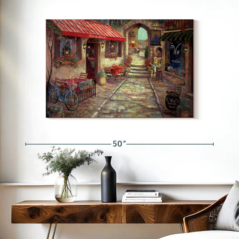 Sireci Bar Du Marche, 26" H x 39" W
