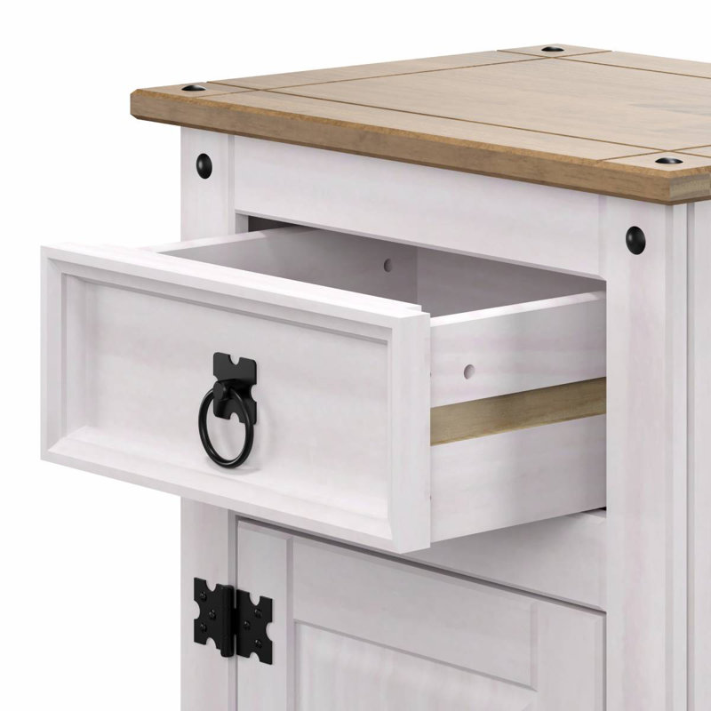 17.72'' W Nightstand, White