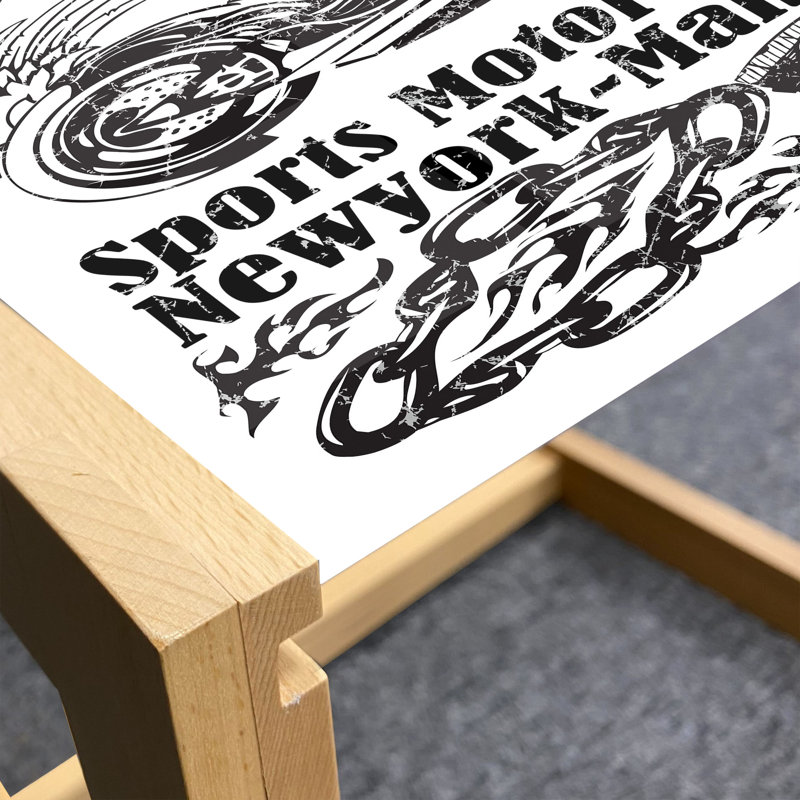 Idamae Sled Coffee Table, 40cm H x 91cm W x 62cm D