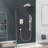 Pressure-Balanced Complete Shower System with Rough in-Valve-92396427