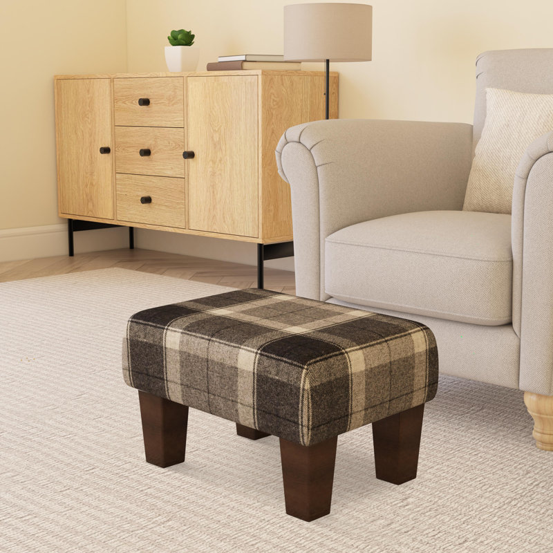 Manufactured Wood Accent Stool, Mahogany