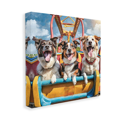 " Amusement Park Dogs " by Jim Baldwin