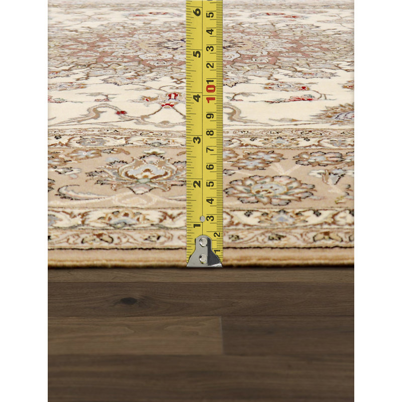 Azerbaijan One-of-a-Kind 6'9" X 10'2" New Age Wool Area Rug in