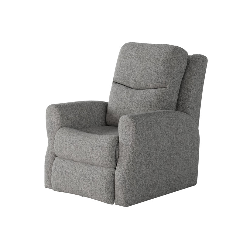 Fame Headrest Recliner, Silver, Manual/Swivel Rocker 