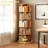 5 Tier Rotating Bookshelf, 360° Display Round Spinning Bookshelf, Space-Saving, Small Space Rotating Bookshelf Tower for Bedroom, Living Room, Home, Office, Walnut-501797139