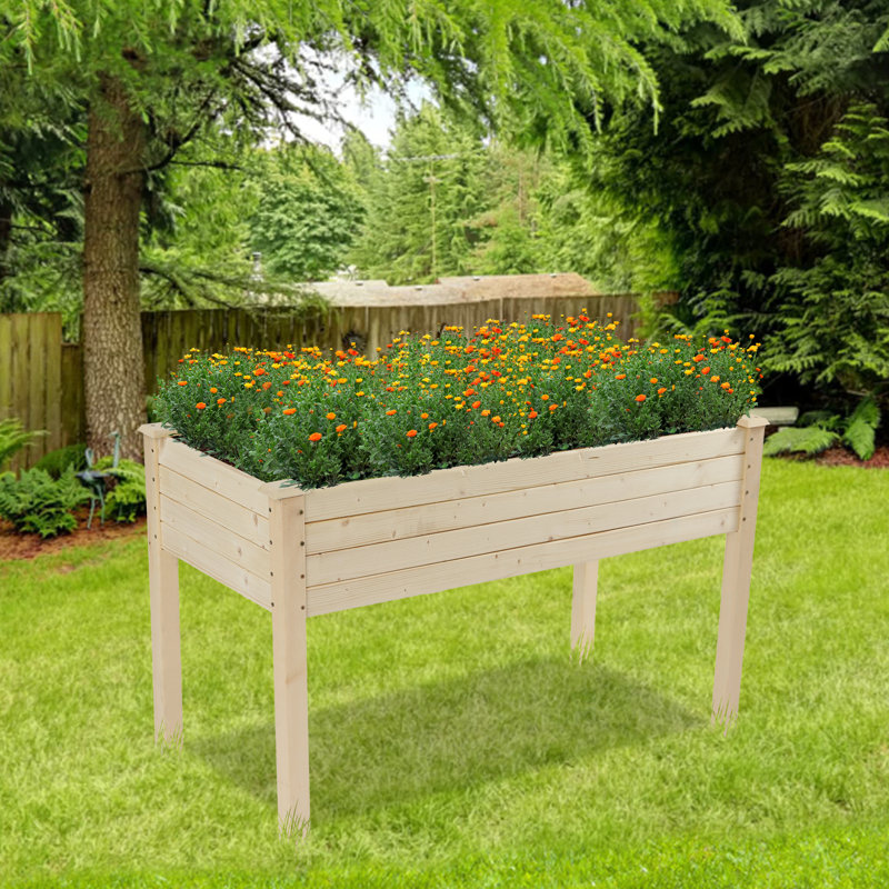 Temmy Wood Elevated Planter