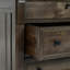 Adelaide Three-Drawer Mango Wood Nightstand In Cocoa Brown
