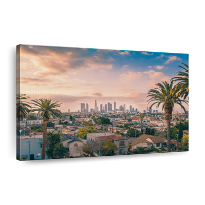 " Los Angeles City Canvas Print "