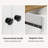 35.4"W Accent Cabinet With 2 Drawers & 2 Doors, Modern Storage Cabinet-422861517