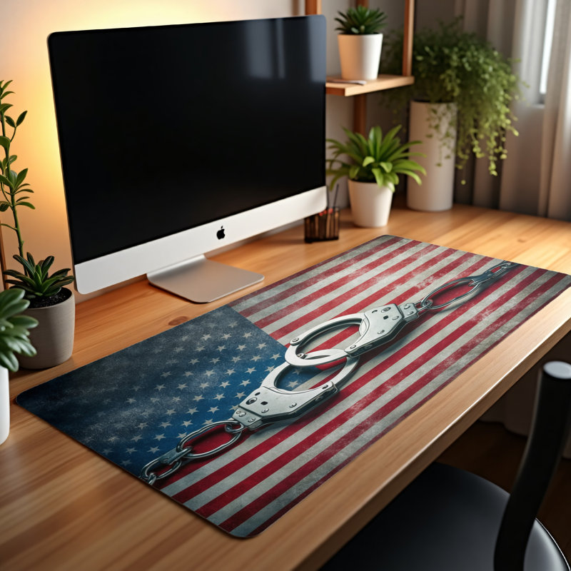 Polyester Desk Pad, 23.6x13.8