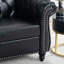 Ensemble de 2 chaises capitonnées Chesterfield-130617358