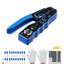 Ensemble d'outils à sertir VEVOR RJ45, sertisseur Cat5e / Cat6 / Cat6a pour prises modulaires 8P8C