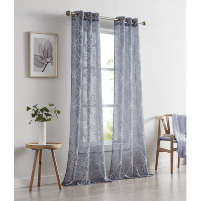 Najim Poleyester Sheer Curtain Pair