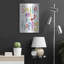 «Smile and Be Happy» par L. Larson, art mural en métal, 12 po x 16 po-144951143