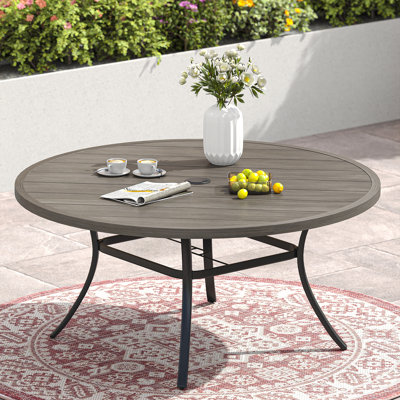 Teressa Round Outdoor Dining Table