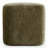 Ovaish - Modern Olive Green Fabric Bench