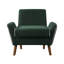 Fauteuil d'appoint rembourré en peluche-206113507