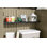 Étagère en résine pour organisation de rangement l 50 po x P 10,25 po Suncast, fabriquée aux États-Unis