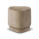 19" Velvet Upholstered Ottoman