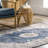Ren Medallion Machine Washable Area Rug for Living Room Bedroom Dining Room Kitchen-467196377