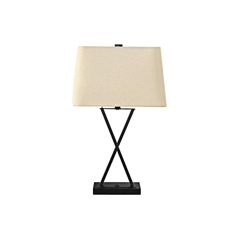 Lampe de table moderne avec port USB, conception élégante et charge pratique