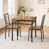 Table and 2 MDF Chairs/Brown sélectionné